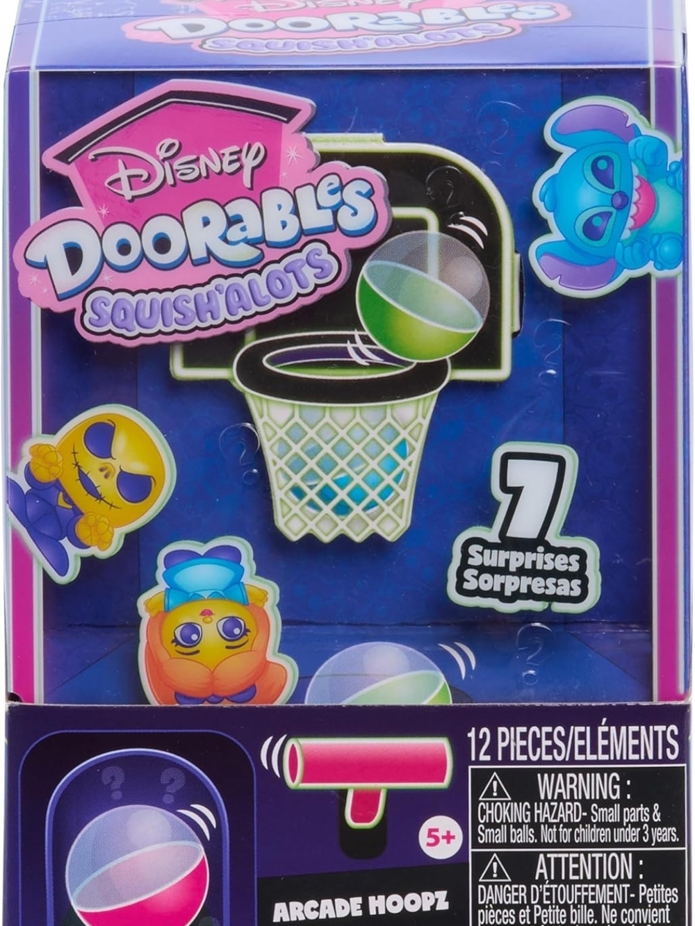 Disney Doorables Squish'alots Arcade Hoopz Toy